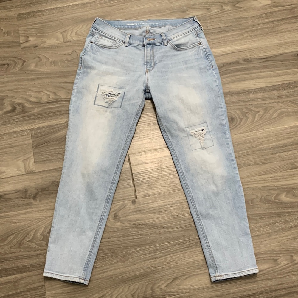 Boyfriend jeans light wash